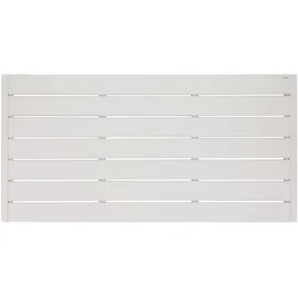 Andrewex Sichtschutzzaunelement Faro Cream lackiert 90 cm x 180 cm