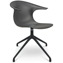 Infiniti Stuhl Loop 3D Wood Holz Eiche Schwarz