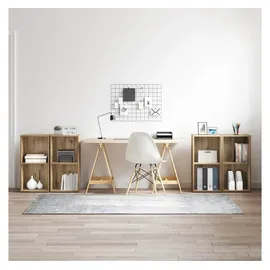 vidaXL Artisan-Eiche TV-Schrankset 4 pcs 37 x 37 x 72 cm Holzwerkstoff