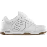 ETNIES Herren Faze Skate Shoe, White/White/Gum, 44 EU