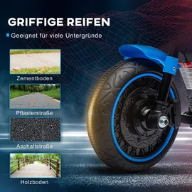 Homcom Kindermotorrad Elektrofahrzeug blau (1-tlg)