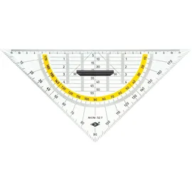 Wedo Geodreieck 250 mm transparent