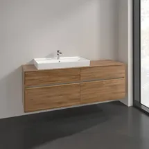 Villeroy & Boch Villeroy & Collaro Waschbeckenunterschrank, mit Beleuchtung,