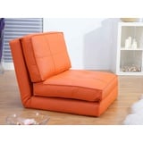 sesselseller 24 Relaxsessel Schlafsessel groß orange