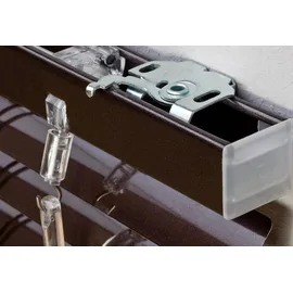 LIEDECO Jalousie LIEDECO "Aluminium-Jalousie" Gr. 13, braun (mokka), B:60cm H:160cm, Jalousien, Aluminium