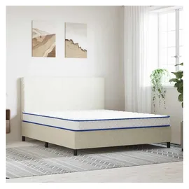 vidaXL Matratze Weiß 200 x 180 x 17 cm PU-Schaum