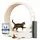 noviclass Katzenlaufrad Baghira XXL 120 cm Beige/Weiß