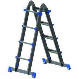 PROTEC.class PATLT43 Teleskopleiter 4 x 3 Sprossen