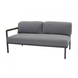 Zebra Hudson Lounge Sofa 2-Sitzer, Armlehne links