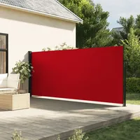 VidaXL Seitenmarkise Ausziehbar Rot 160x500 cm - Rot