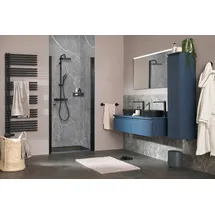 Schöner Wohnen Duschrückwand Grau/ Silber
