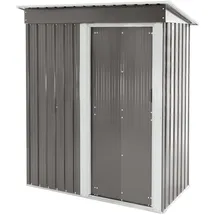 ML-Design Metall 76x184x150 cm Aufbewahrung & Schutzhüllen, Geräteschuppen