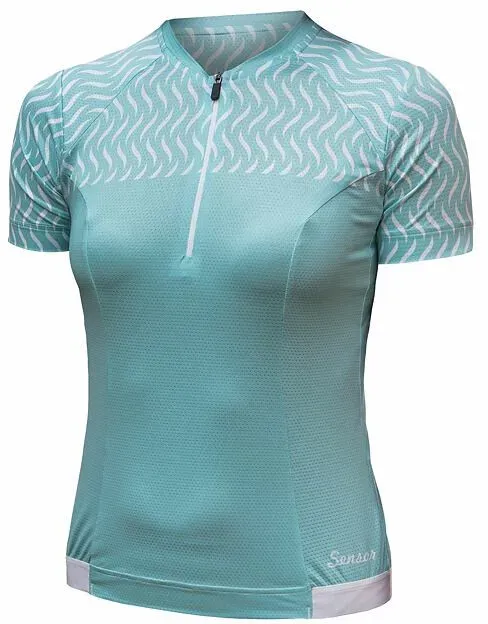 Damen-Radtrikot Sensor Cyklo Tour Größe: S /  hellblau