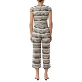 Comma, Overall, creme|mehrfarbig, 46/REG
