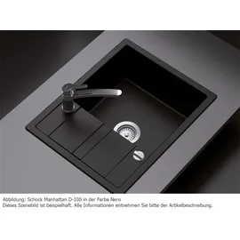 Schock Manhattan D-100 Einbau onyx + Excenterbetätigung