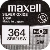 Maxell SR621SW 364 Silberoxid Batterie 1,55V