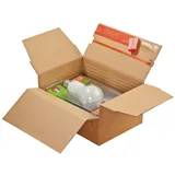 ColomPac® 10 ColomPac® Versandkartons Blitzbodenkartons 23,8 x 17,0 x 6,0 - 13,0 cm