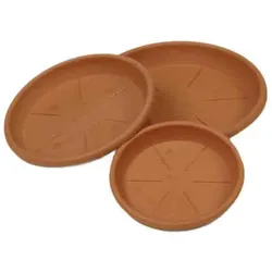 PLASTIKEN - Spritzgussschale Terracotta Ø34Cm (Für Blumentopf Ref: 74863)