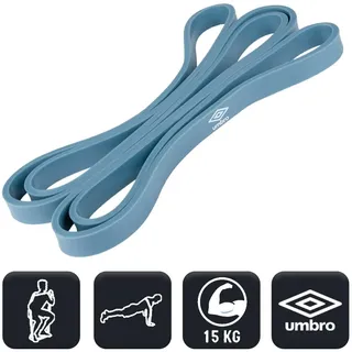 Umbro - Übungswiderstand Gummi 15 kg (blau)