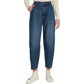 Tom Tailor DENIM Damen BARREL MOM Vintage Jeans, blau, Uni, Gr. XXL