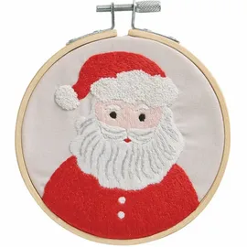 Rico Design Stickpackung Vorgezeichnet, Portrait Santa