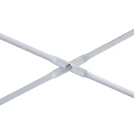 vidaXL Computertisch Weiß 110x60x70 cm Holzwerkstoff