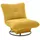 ed exciting design Drehsessel Maranello Polyester 96 x 75 x 93 cm Gelb drehbar