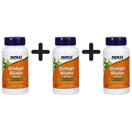 NOW Foods Ginkgo Biloba Kapseln 60 St.