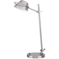 Elstead Lighting Tischlampe Schreibtischleuchte Beistelllampe Bürolampe Nickel H 51
