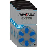 30 x Rayovac Hörgerätebatterien 675 Extra Advanced 1,45V 640mAh 675AUN-6XEMF