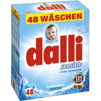 Dalli Sensitiv Waschmittelpulver, 48WL, 3,12kg