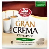 Saquella Gran Crema Mild Soft Kaffeepads 18er 130g