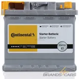 CONTINENTAL AUTOBATTERIE 12V 55Ah STARTERBATTERIE 540A L1