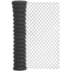 Gust. Alberts GmbH & Co. KG Viereckgeflecht (Maschendrahtzaun) anthrazit RAL 7016, 25 m x 800 mm