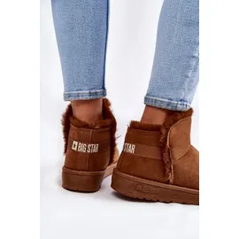 Big Star Snow Boots KK274620-802, Schneestiefel, Damen, Braun, Größe: 37 - Braun