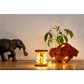 goobay LED-Lichterkette Garnspule 10 m Warmweiß