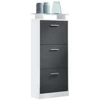 Vladon Schuhschrank Lavia V2 (Schuhkipper, für 12 Paar Schuhe