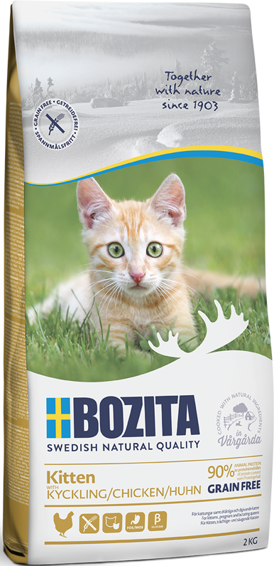 BOZITA Kitten mit Huhn 2kg (Rabatt für Stammkunden 3%)