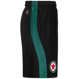 Kappa Ahora Pro 8 Sporthose Black/Green Dk XL