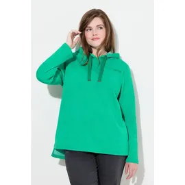 Ulla Popken Sweatshirt Schriftdruck Gelb/Grün 54/56