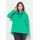Ulla Popken Sweatshirt Schriftdruck Gelb/Grün 54/56