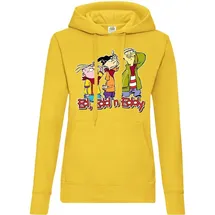 Cartoon Network Ed, Edd n Eddy Hoodie Gelb XL