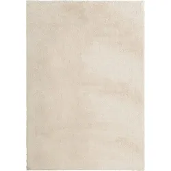 Webteppich Fuzzy 2 in Creme ca. 120x170cm