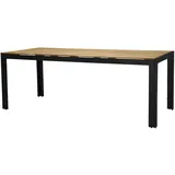 VCM ebuy24 Bois Esstisch Natur Schwarz