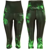 Winshape Damen Functional Power Shape High Waist HWL202 3⁄4-Leggings, Samaragd, XL