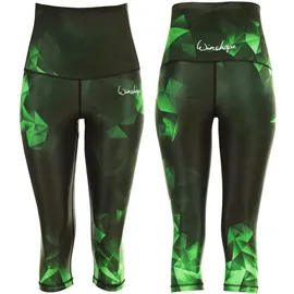 Winshape Damen Functional Power Shape High Waist HWL202 3⁄4-Leggings, Samaragd, XL