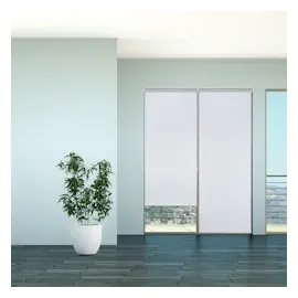 Relaxdays Thermo Verdunklungsrollo weiß