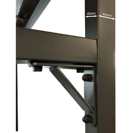 Quick Star Kaminholzregal XXL 185 x 80 x 185 cm anthrazit