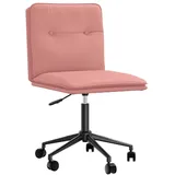 vidaXL Esszimmerstuhl Rosa Kunstleder