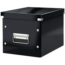 Leitz Click & Store Aufbewahrungsbox 26 x 26 x 24 cm 1-tlg. schwarz